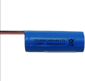 3.7V 适用于拜尔便携式 1400mAh ICR18500 5.18Wh 冲牙器M3锂电池