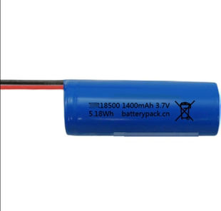 3.7V 黑色插头 可充电电池 适用于Li 14500 ion 800mAh