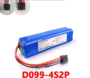4S2P 69.12Wh 14.4V 5200mAh 锂离子圆柱可充电电池组 16.6V D099