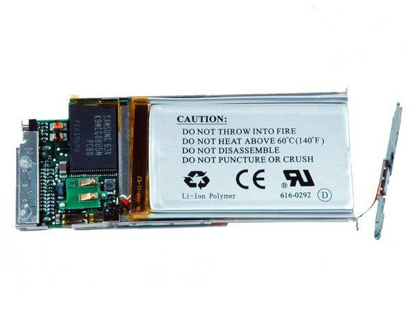 全新 iPod nano2电池2代内置电芯i二代 2G 4G 6G锂电池A1199