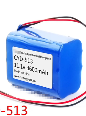 适用于 长虹CYD-513视频音响 LI-ION 3600mAh 11.1v可充电锂电池