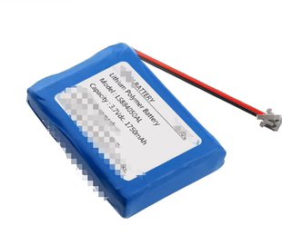 适用于 LS884050AL 3.7Vdc. 1750mAh 锂电池 适用于LEBODY塑身仪