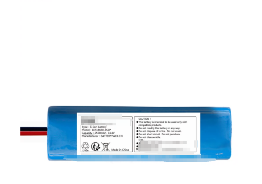 Battery Pack 14.4V 2550mAh ICR18650-4S1P 工控主板可充电电池