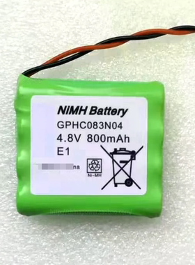 兼容NIMH BATTERY GPHC083N04 4.8v 800mAh推拉力计专用电池