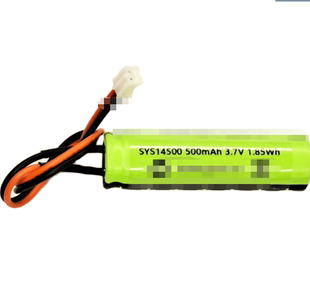 兼容SYS14500 3.7V 1.85Wh 5号锂电池 500mAh