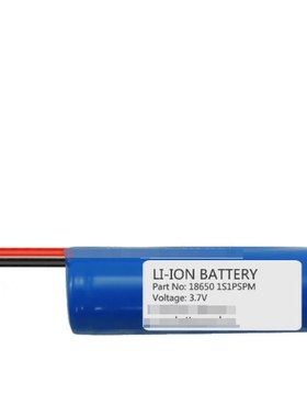 LI-ION BATTERY Part No 18650 1S1PSPM 3.7v 2600mAh