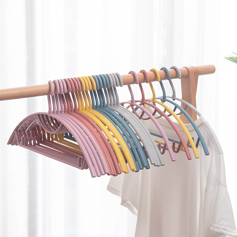 彩色衣架塑料干湿适用
