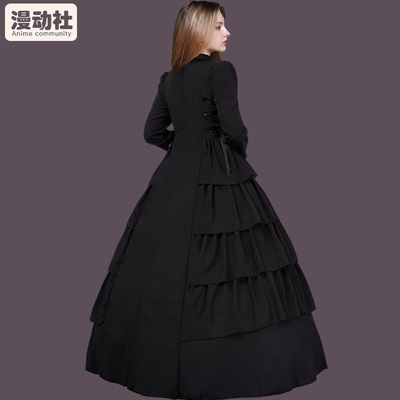 【阿仓捡漏】维多利亚复古礼服裙