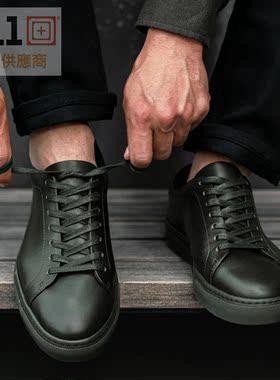 5.11 战术板鞋 1820038 Foley Low Leather 福莱低帮全粒面皮靴