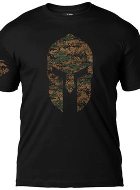 美国海军陆战队 MARPAT 斯巴达 7.62 设计战斗空间男士 T 恤