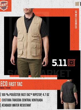 5.11战术马甲80034 轻量型FAST TAC VEST户外摄影背心