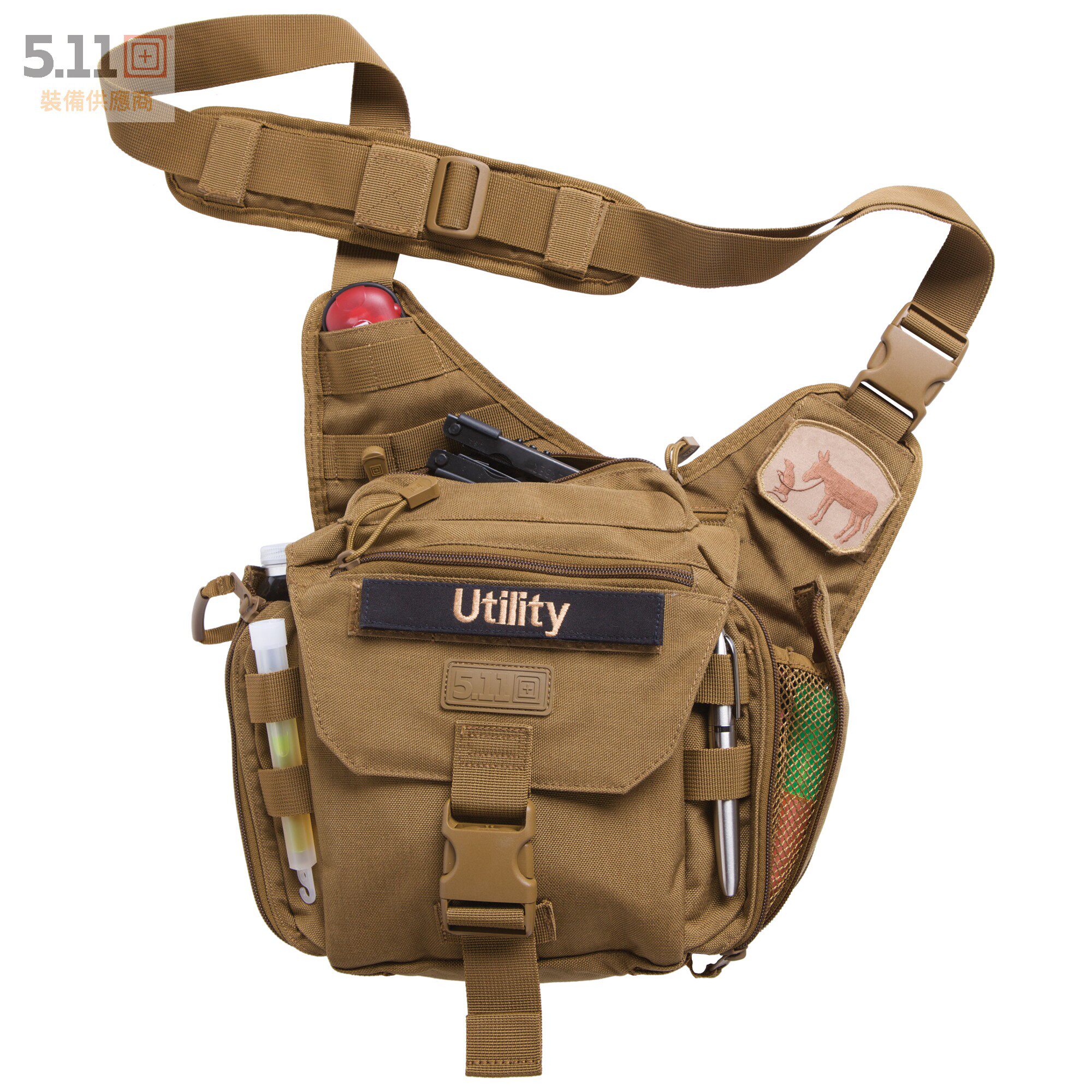 5.11 tactical战术鞍包56037单肩斜挎包511 Push Pack实用肩挎包
