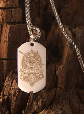 齐天大圣孙悟空战胜佛钢牌吊坠