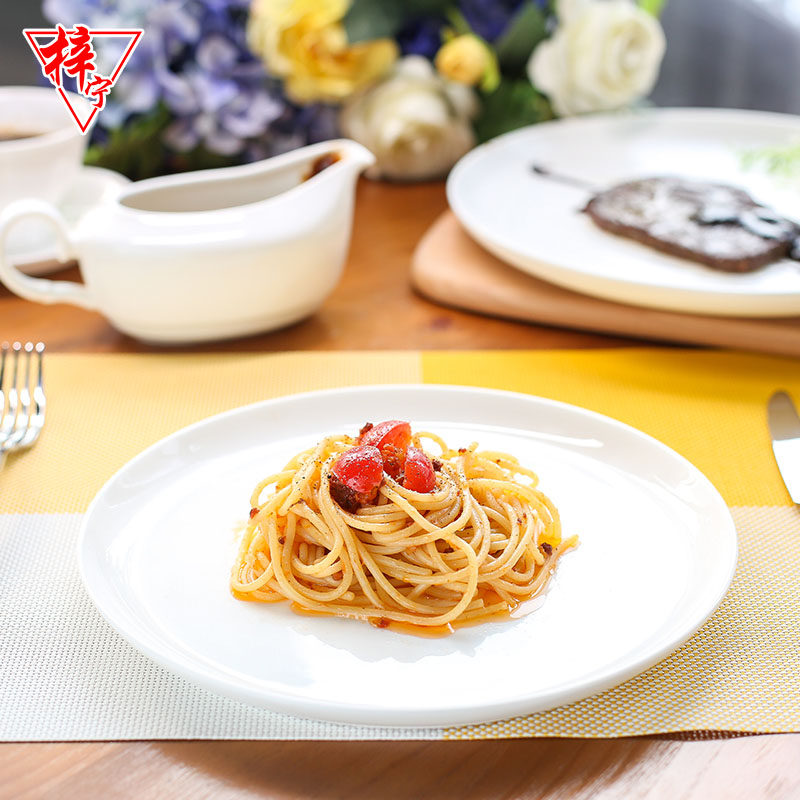 梓宁骨瓷骨碟小菜盘创意陶瓷酒店餐具摆台欧式家用圆平盘西餐小盘,餐饮具,盘,淘宝优惠券,粉丝福利购,淘宝优惠卷