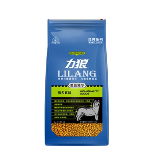 力狼果蔬精华萨摩金毛通用型成犬