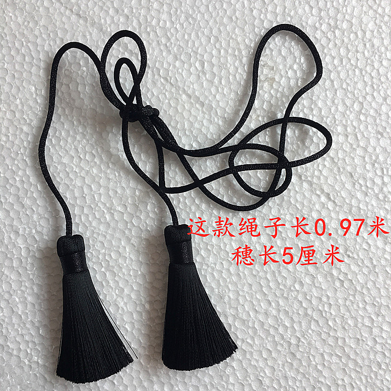 女士流苏细腰绳韩版蝴蝶结绳子裙子打结装饰带绳手工流苏1米长绳
