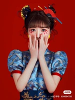 Маленький, золотой, красный