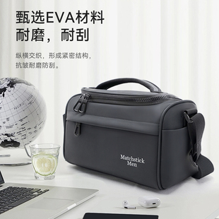 火柴人相机包摄影单肩包内胆包加厚防水防摔微单单反收纳包魔术贴
