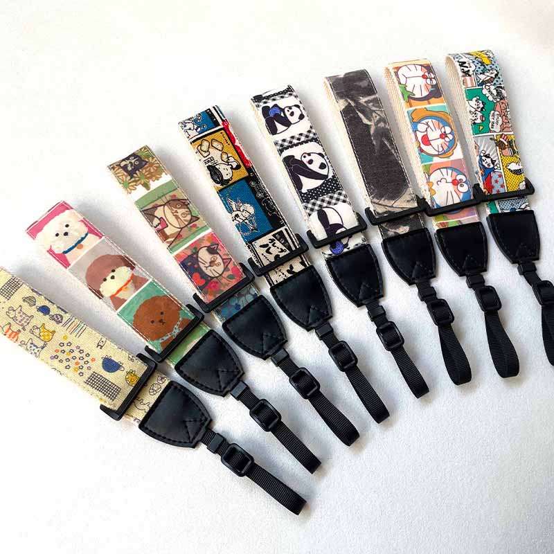 可爱卡通相机手腕带数码微单反相机腕带手绳防摔防丢挂绳相机配件