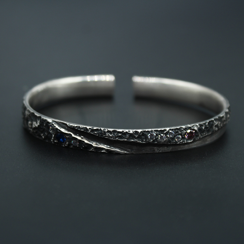 南风歌原创设计鹊桥手镯情侣