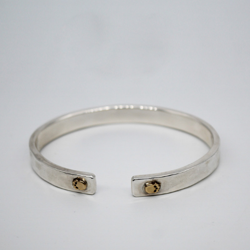 南风歌 原创设计《骷髅》男女 925纯银手镯 帅气个性 学生