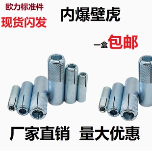 内膨胀螺丝钉 顶爆 内爆壁虎爆炸内置式螺栓拉爆M6M8M10M12M14M20