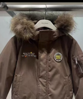 F1ACF4B11 mini peace太平鸟童装202冬装新款男童休闲羽绒服 1299