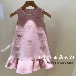 mini 女童休闲连衣裙 peace太平鸟童装 新款 699 2026春装 F2FAG1178