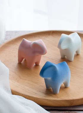 创意手工陶瓷装饰品生肖送女生