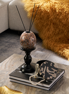 意式轻奢风家具展厅桌面欧式创意雕塑摆件艺术工艺品空间美学陈列