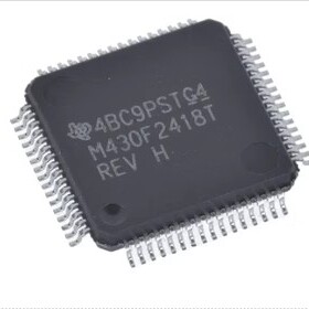 MSP430F2418TPMR 丝印 M430F2418T LQFP-64 MSP430F2418TPM测试好