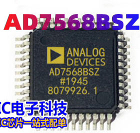 AD7568BSZ-REEL AD7568BSZ AD7568BS 数模转换器芯片 封装QFP-44