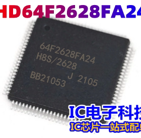 HD64F2628FA24 64F2628FA24 封装QFP100 贴片 汽车仪表电脑版芯片