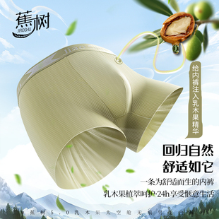 内裤 2219 5.0乳果木太空舱无痕男士 蕉树