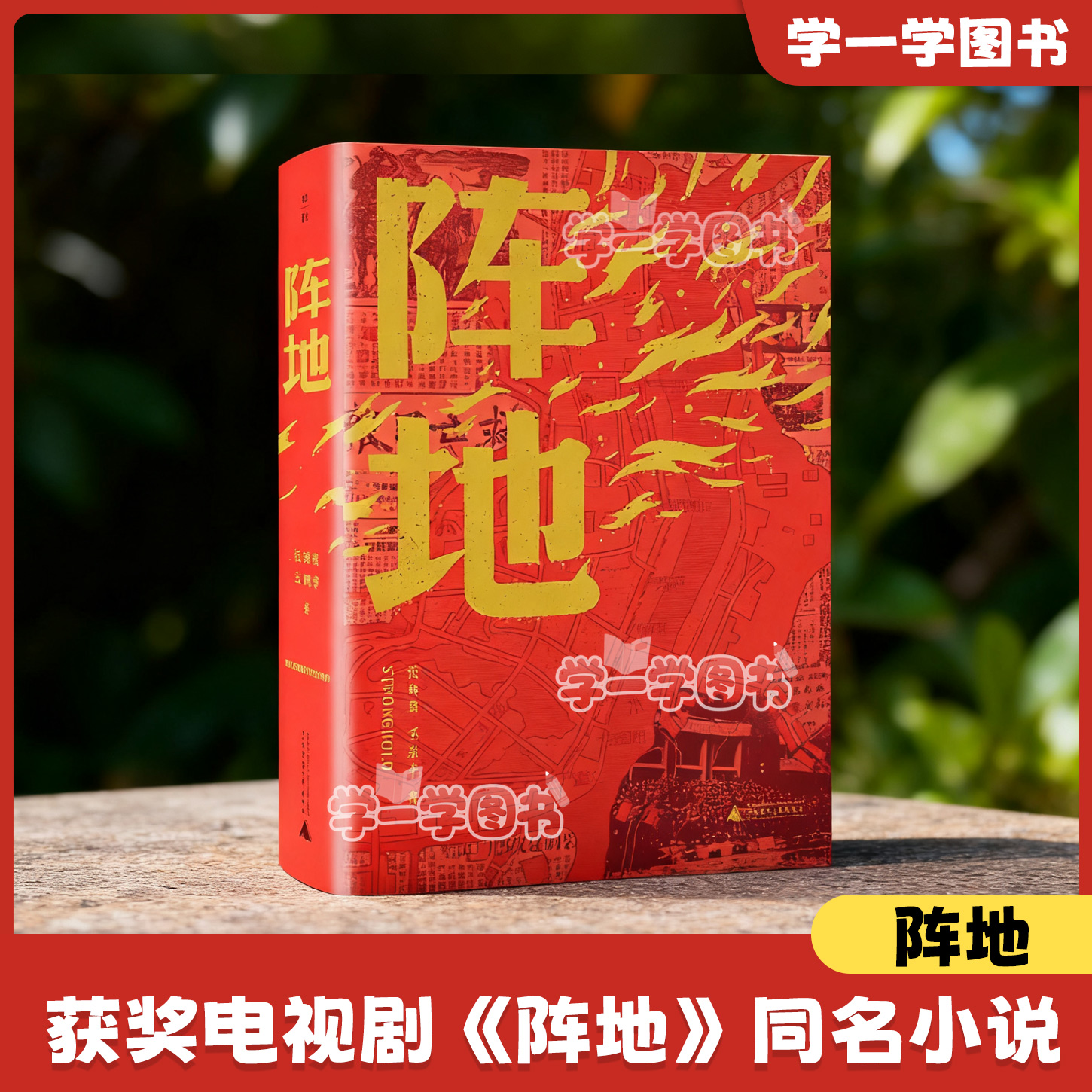 阵地 钱林森著 亚洲优秀电视剧奖获奖电视剧阵地同名小说冯绍峰李晨徐璐王丽坤王劲松主演原著 现代文学小说正版畅销书籍