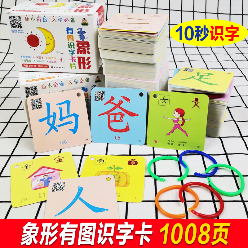 1008页象形幼儿园识字书