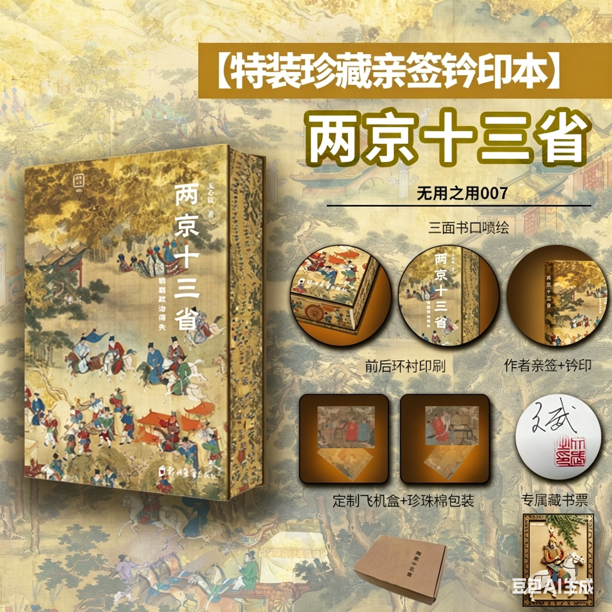 无心镜两京十三省明朝政治得失无用之用丛书剖析权利的暗流与真相透视帝国困境重审白银的涌动枯竭历史爱好者收藏送礼史学经典读物
