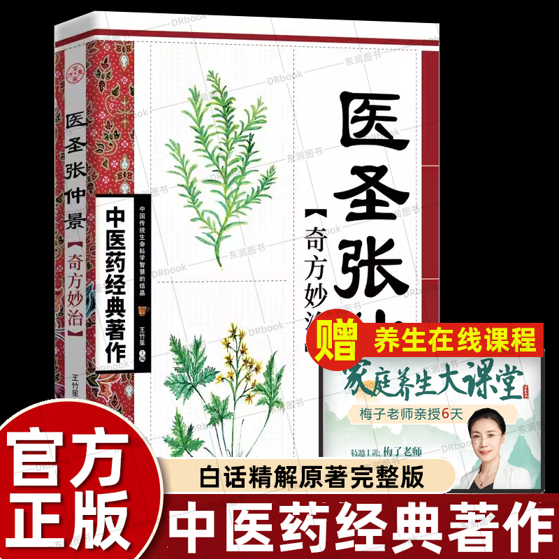 医学全书张仲景医圣传世名方奇方大全秒治中国四大名医保健书籍药学