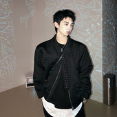 男装 新款 高街ins设计感痞帅上衣外套 2025秋季 杨一帆潮牌夹克男款
