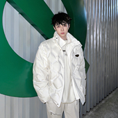 短款 2025新款 加厚保暖外套黑色女 秋冬装 杨一帆90白鸭绒羽绒服男款