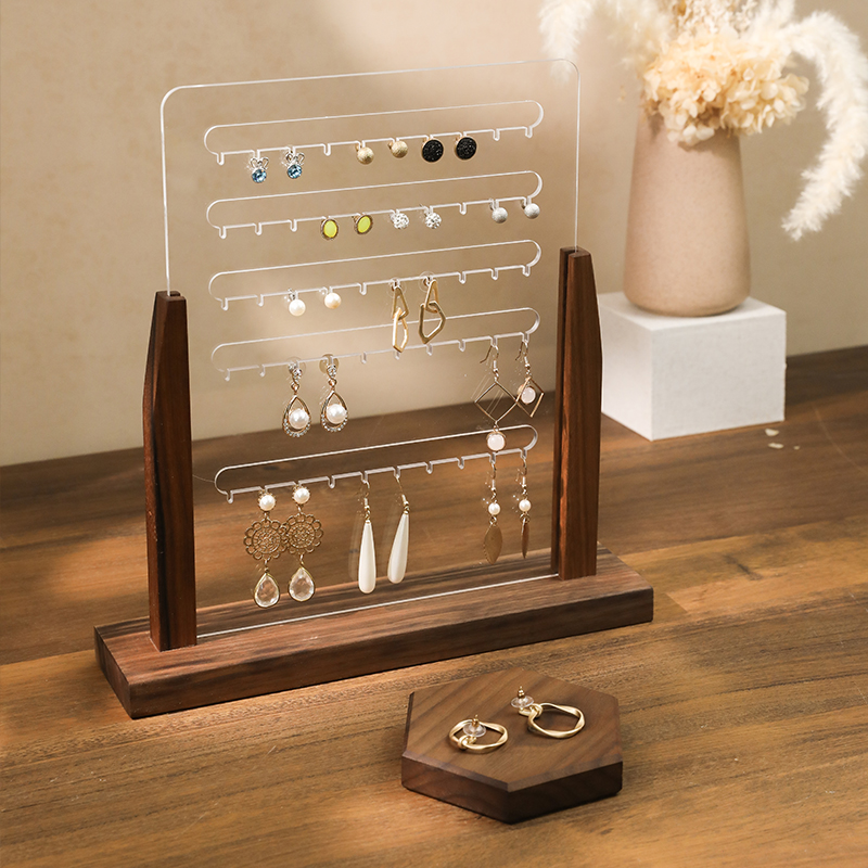 耳饰展示架立式耳环展示板