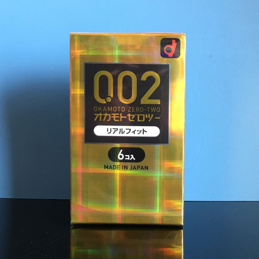 冈本002黄金贴身避孕套精囊