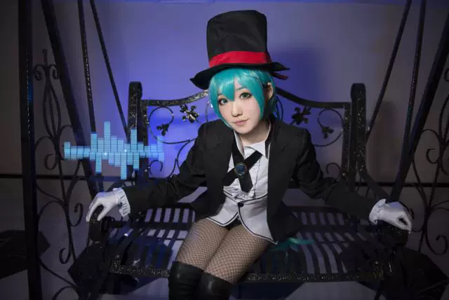 【Реальная съемка】VOCALOID/Хатин Мику/Миссакрэ костюм косплей костюм
