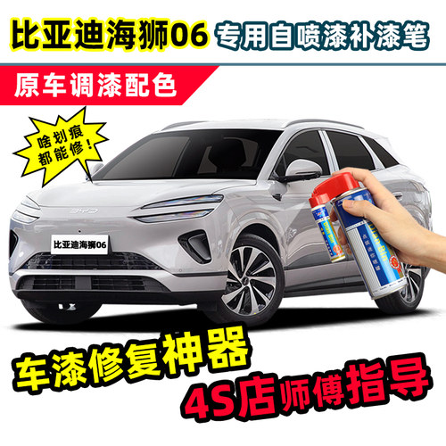 适用比亚迪海狮06补漆笔车漆喷漆