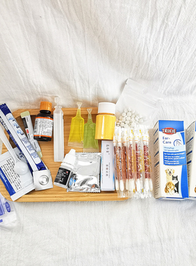 小宠药品宠物兔子仓鼠金丝熊止泻外伤助消化发炎软便真菌常备