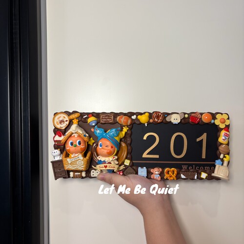 123！星星人系列门牌号入户装饰办公室摆饰乔迁礼物