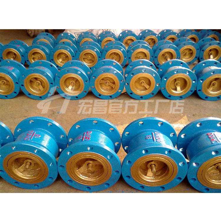 消声止回阀 HC41X-16 DN40 DN50 DN65 DN80 DN100 厂家直销