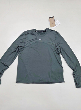 酷动城耐克Dri-FIT女速干透气防晒跑步长袖训练上衣T恤FB4298-338