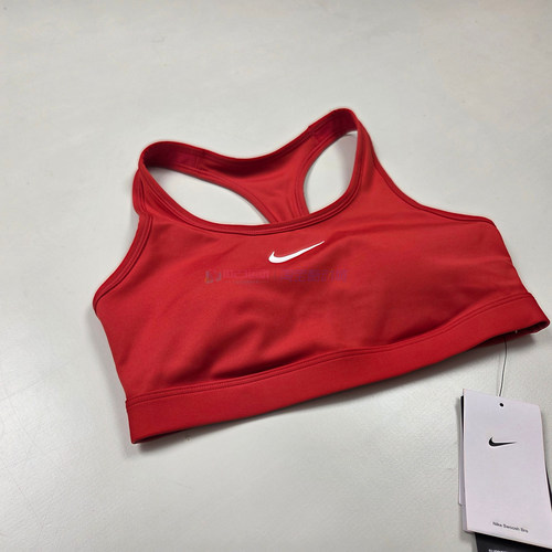 酷动城 Nike女士固定罩杯跑步健身BRA中强度运动内衣DX6822-716