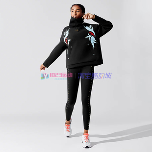 Neck女子民族花卉高领套头休闲卫衣BV4537 010 Funnel 酷动城Nike